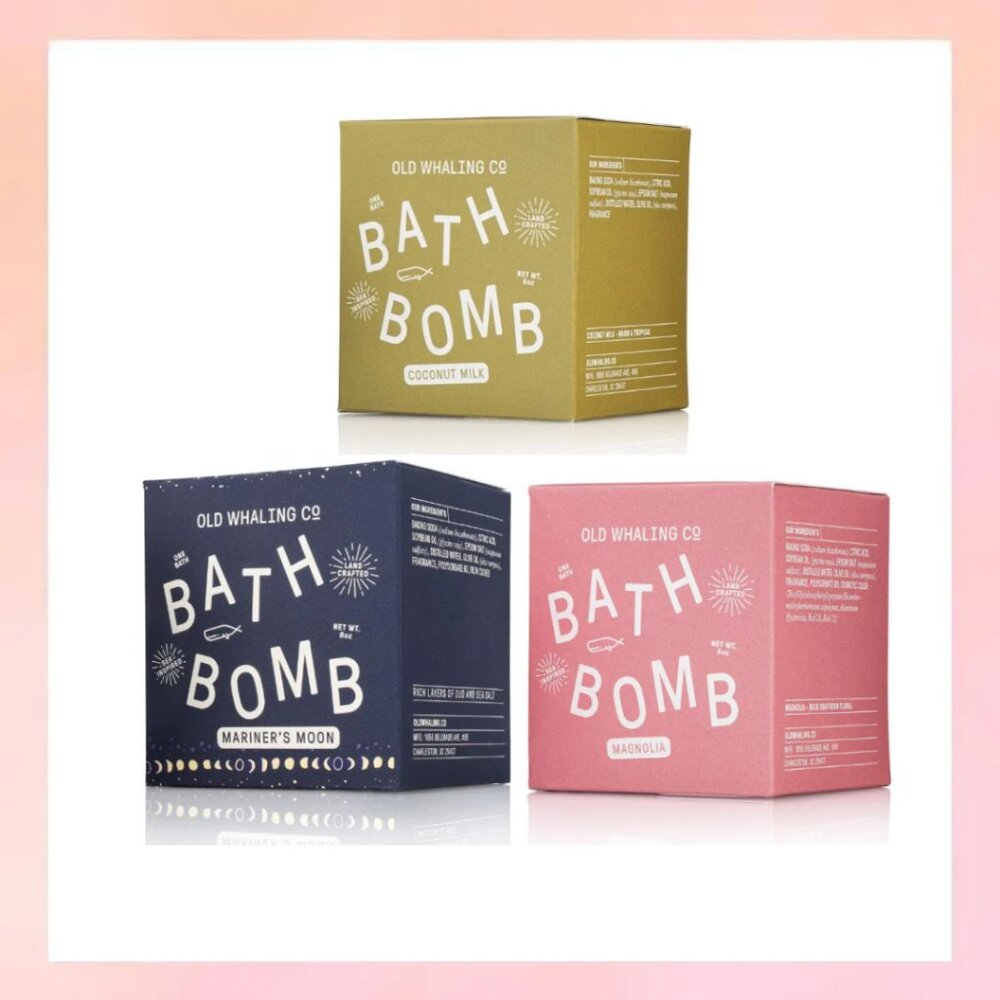 Bath Bomb Bundle of 3 ( Coconut Milk, Magnolia, Mariner's Moon)